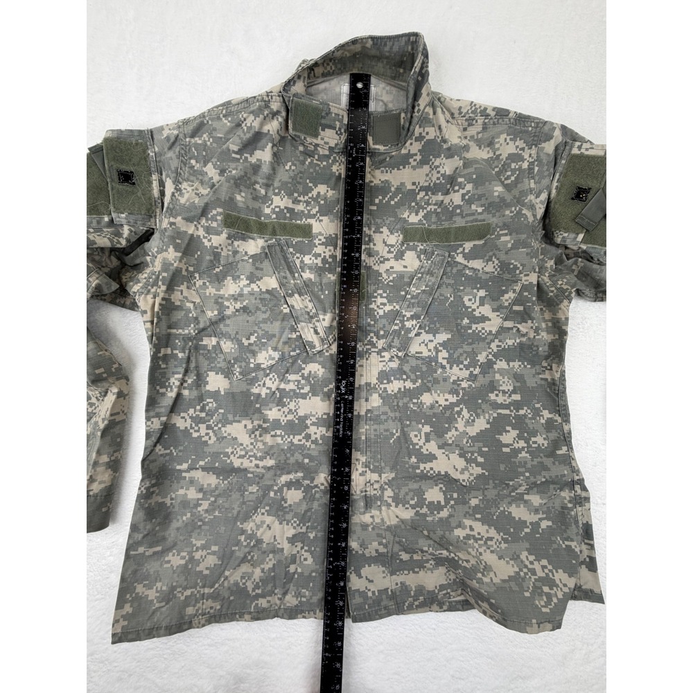 UNICOR Army Combat Uniform ACU Coat Digital Camo UCP Ripstop Large Long Jacket - Picture 3 of 8